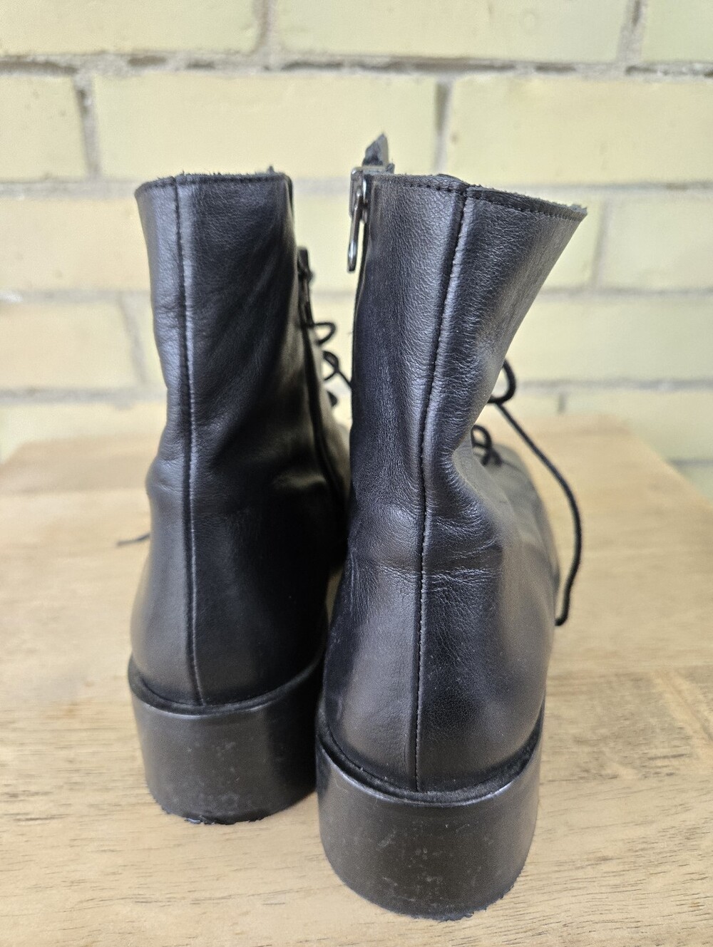 L'Intervalle Square Toe Boots - Picture 4 of 10